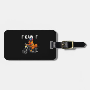 Étiquette À Bagage Graphisme esthétique classique de poulet F-Caw-F