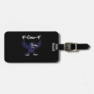 Étiquette À Bagage Graphisme esthétique F-Caw-F