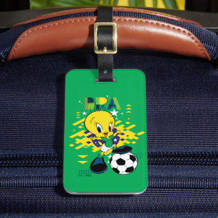 Étiquette À Bagage Graphisme TWEETY™ Équipe Brésil Football