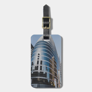 Étiquette À Bagage gratte-ciel en verre de Dubaï