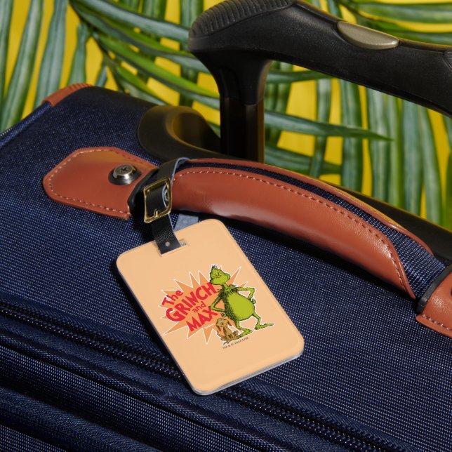 Étiquette À Bagage Grinch | Grinch & Max Starburst (Insitu Rectoal 1)