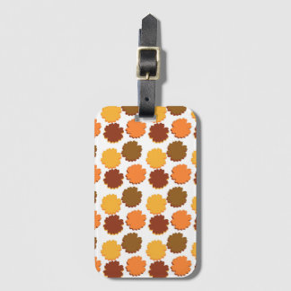 Étiquette À Bagage Groovy Boho Douce Daisy