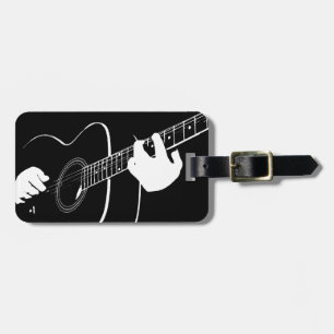 Étiquette À Bagage guitare