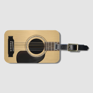 Étiquette À Bagage Guitare