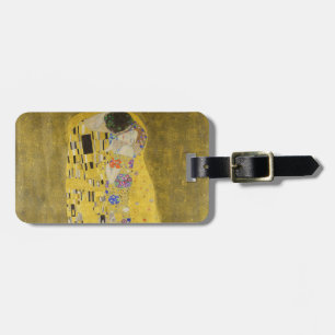 Étiquette À Bagage Gustav Klimt - Le baiser