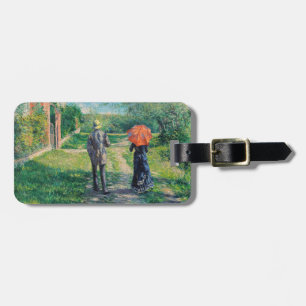 Étiquette À Bagage Gustave Caillebotte - Le Chemin montant
