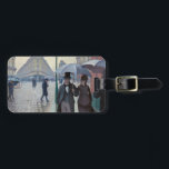 Étiquette À Bagage Gustave Caillebotte - Paris Street ; Rainy Day<br><div class="desc">Paris Street ; Rainy Day / Rue de Paris,  temps de pluie - Gustave Caillebotte en 1877</div>