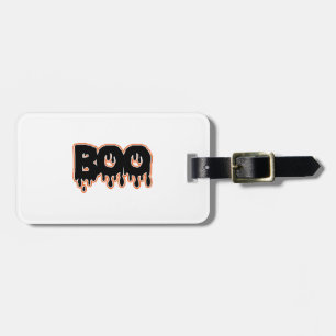 Étiquette À Bagage Halloween BOO