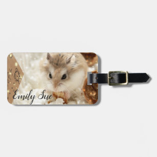 Étiquette À Bagage Hammyville - Cute Hamster