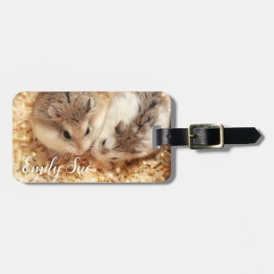 Étiquette À Bagage Hammyville - Cute Hamster
