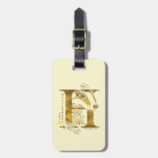 Étiquette À Bagage Harry Potter | Aguamenti HUFFLEPUFF™ Graphic