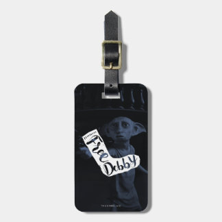 Étiquette À Bagage Harry Potter | Chaussette Typography "Libérez Dobb