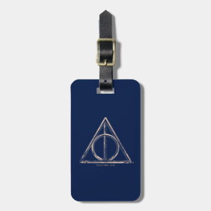 Étiquette À Bagage Harry Potter   Deathly Hallows Watercolor