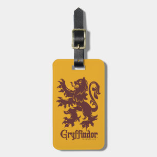 Étiquette À Bagage Harry Potter   Gryffindor Lion Graphic