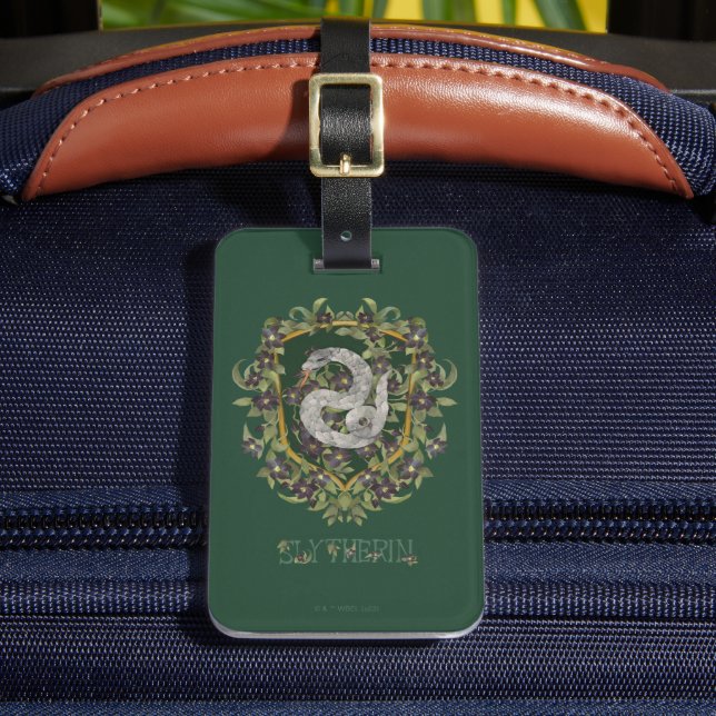 Étiquette À Bagage HARRY POTTER™ | SLYTHERIN™ Crest (Insitu Rectoal 2)