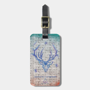 Étiquette À Bagage Harry Potter Sort   EXPECTO PATRONUM™Cerf Esquisse