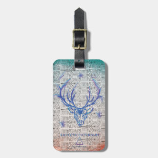Étiquette À Bagage Harry Potter Sort | EXPECTO PATRONUM™Cerf Esquisse