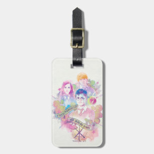 Étiquette À Bagage Harry Potter Spell   Harry, Hermione et Ron Waterc