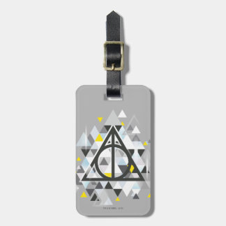 Étiquette À Bagage Harry Potter | Symbole géométrique des Reliques de