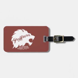 Étiquette À Bagage Harry Potter| Typographie silhouette GRYFFINDOR™