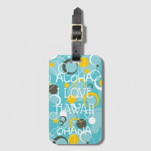 Étiquette À Bagage Hawaii Aloha Collection - Balise de bagage