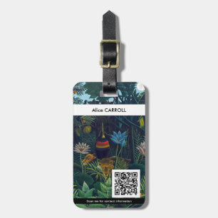 Étiquette À Bagage Henri Rousseau - Le Rêve / Le Reve - Code QR