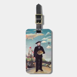 Étiquette À Bagage Henri Rousseau - Moi Portrait-Paysage