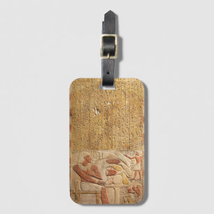 Étiquette À Bagage Hiéroglyphes de l'Égypte ancienne du Moyen-Royaume