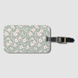 Étiquette À Bagage Hippie Boho Floral
