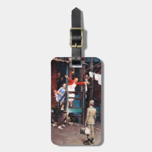 Étiquette À Bagage Homecoming G.I.