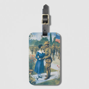 Étiquette À Bagage Homme de couleur de la Première Guerre mondiale vi