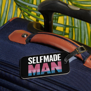 Étiquette À Bagage Homme fait par soi-même Transgenre Drapeau de fier