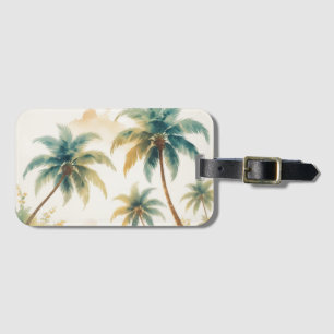 Étiquette À Bagage Honolulu Voyage Hawaïen de style vintage