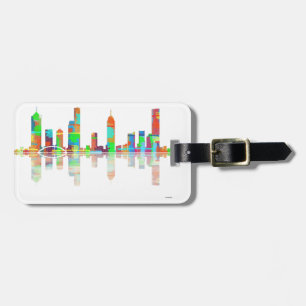 Étiquette À Bagage Horizon de Melbourne Vic