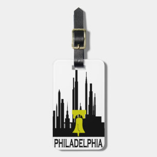 Étiquette À Bagage Horizon de Philadelphie