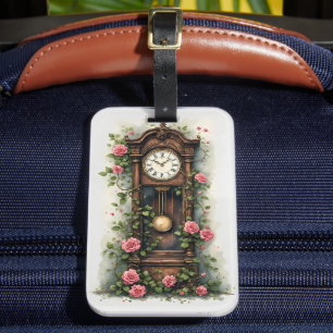 Étiquette À Bagage Horloge à pendule Vintage Ivy Rose