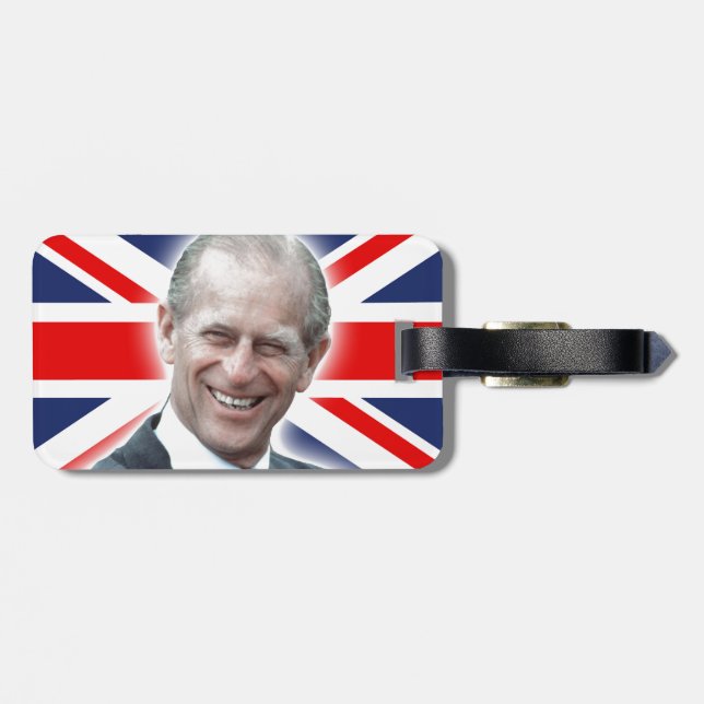 Étiquette À Bagage HRH Duke d'Édimbourg (Dos horizontal)