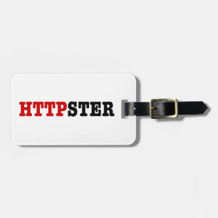 ÉTIQUETTE À BAGAGE HTTPSTER