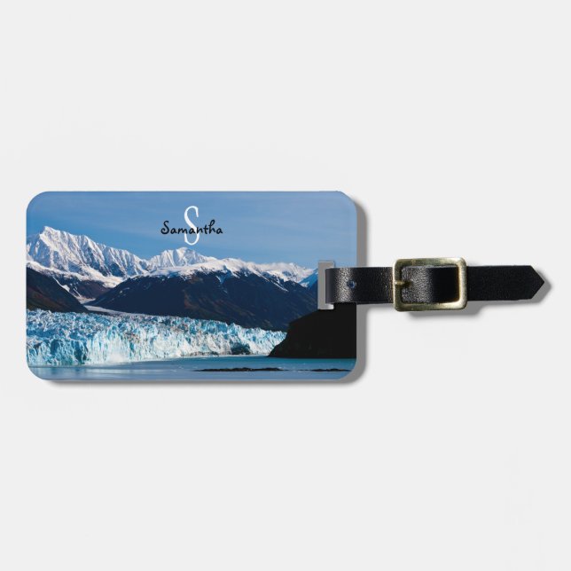 Étiquette À Bagage Hubbard Glacier, Alaska Luggage tag (Devant horizontal)