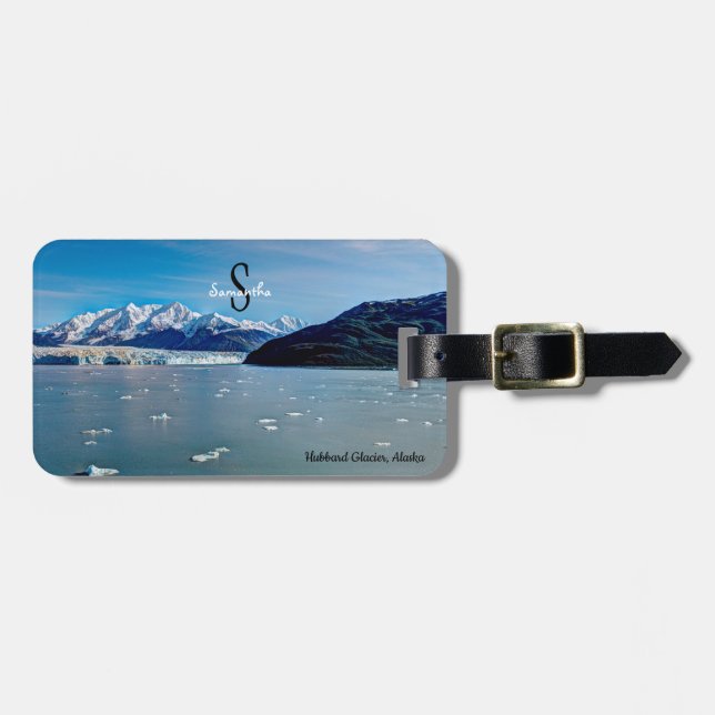 Étiquette À Bagage Hubbard Glacier, Alaska Luggage tag (Devant horizontal)