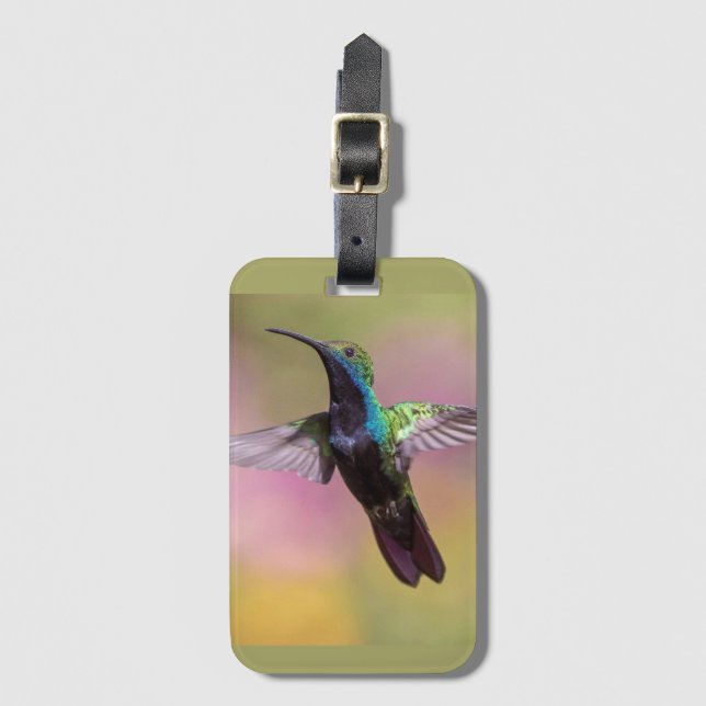 Étiquette À Bagage Humming Bird (Devant Vertical)
