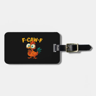 Étiquette À Bagage Humour Corbeau drôle F-Caw-F Gothique