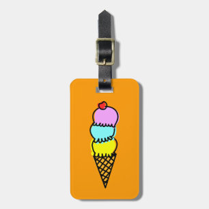Étiquette À Bagage Icecream
