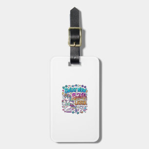 Étiquette À Bagage Idée Cadeau Licorne Sweat Maintenant Étincelle Plu