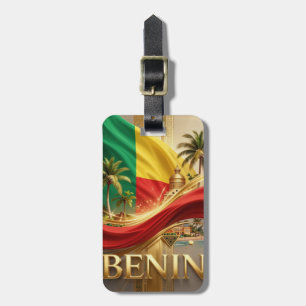 Étiquette À Bagage Identité patrimoniale nationale du Bénin