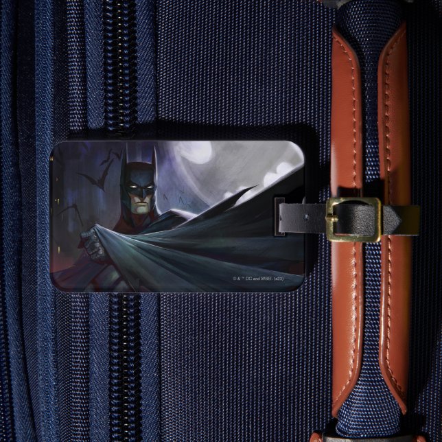 Étiquette À Bagage Illustration de Batman sur la crise infinie (Insitu Rectoal 4)