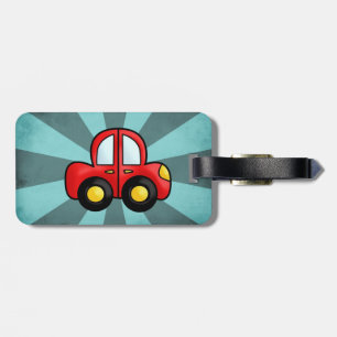 Étiquette À Bagage Illustration de voiture vintage – Art automobile c