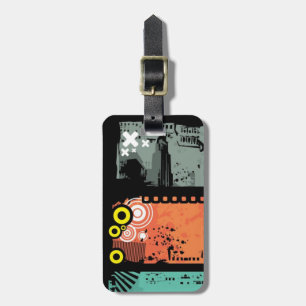 Étiquette À Bagage Illustration grunge 2 de bannières