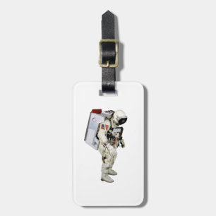 Étiquette À Bagage Image d'astronaute pour la ceinture en cuir