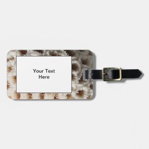 Étiquette À Bagage Image de corail